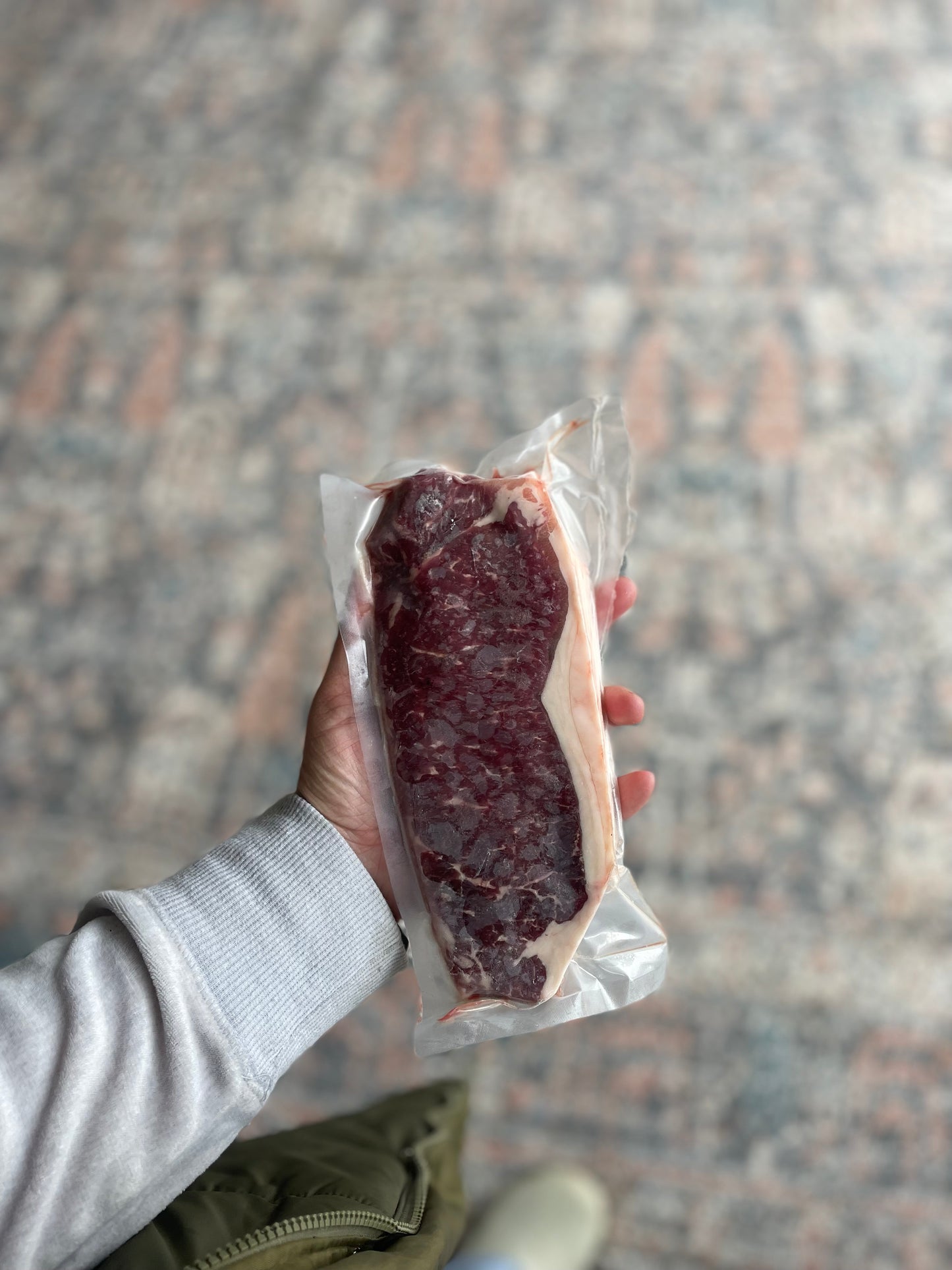 NY Strip Steak: Beef