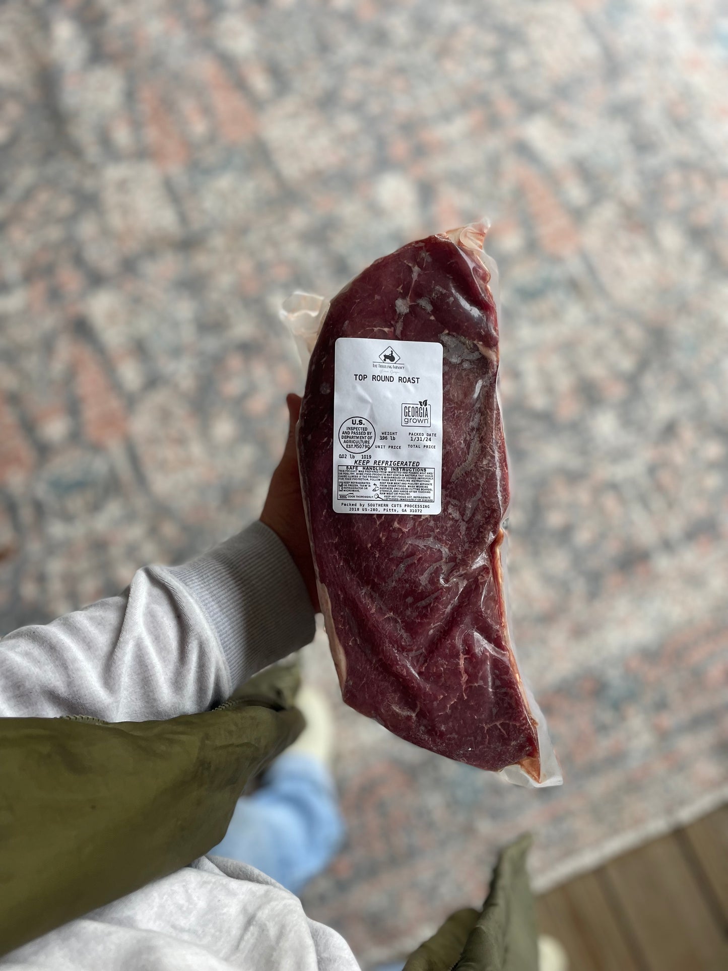 Top Round Roast: Beef