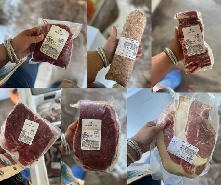 Fresh from the Farm - Individual Packages of Meat + Eggs