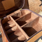 Cowhide + Leather Jewelry Travel Storage