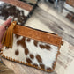 Mini Cowhide Crossbody Purse