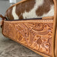 Cowhide Toiletry Travel Bag