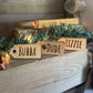 Custom Christmas Stocking Tags