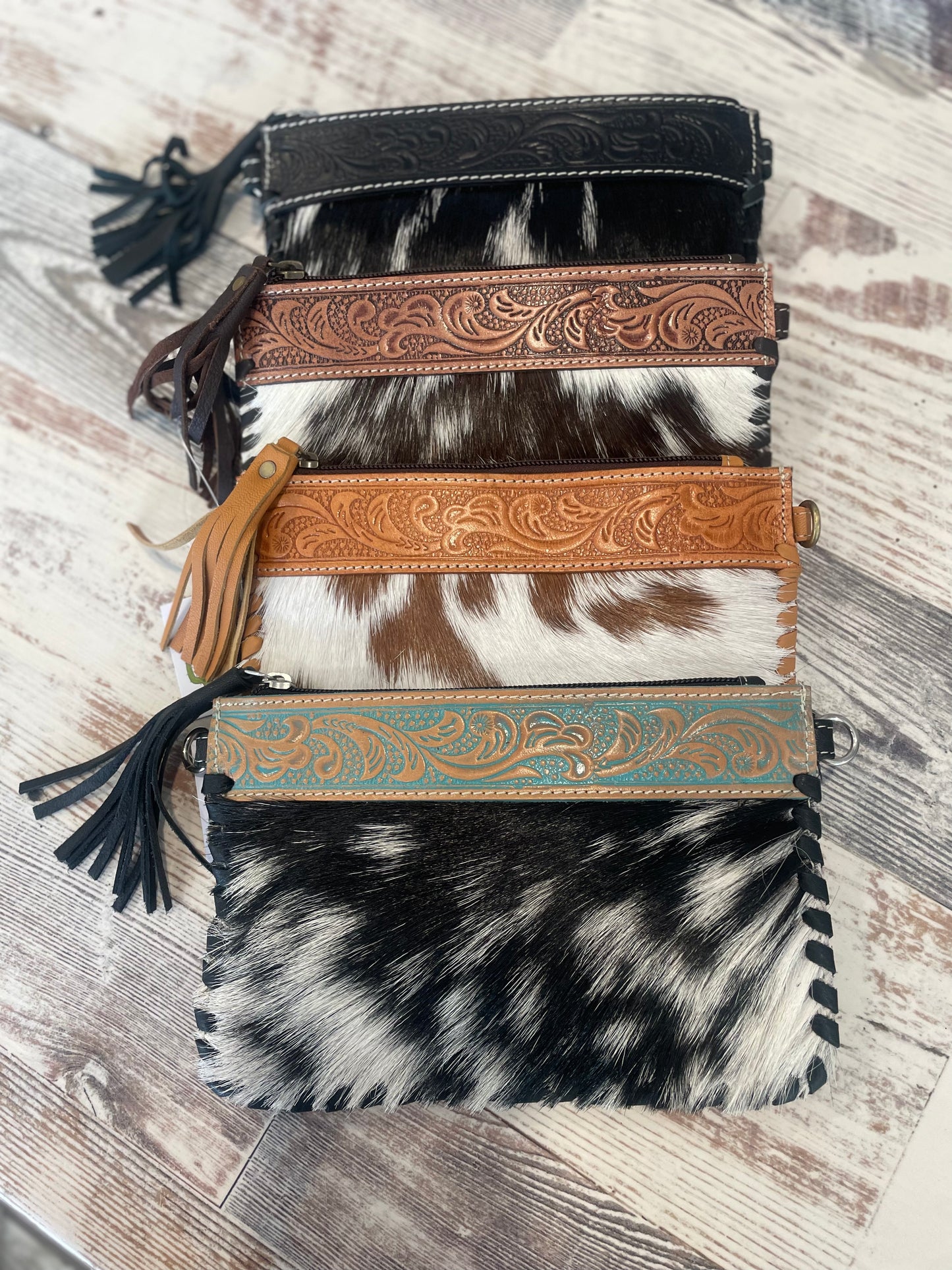 Mini Cowhide Crossbody Purse