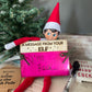 “A Message from your Elf”- Board w/ Dry Erase Marker